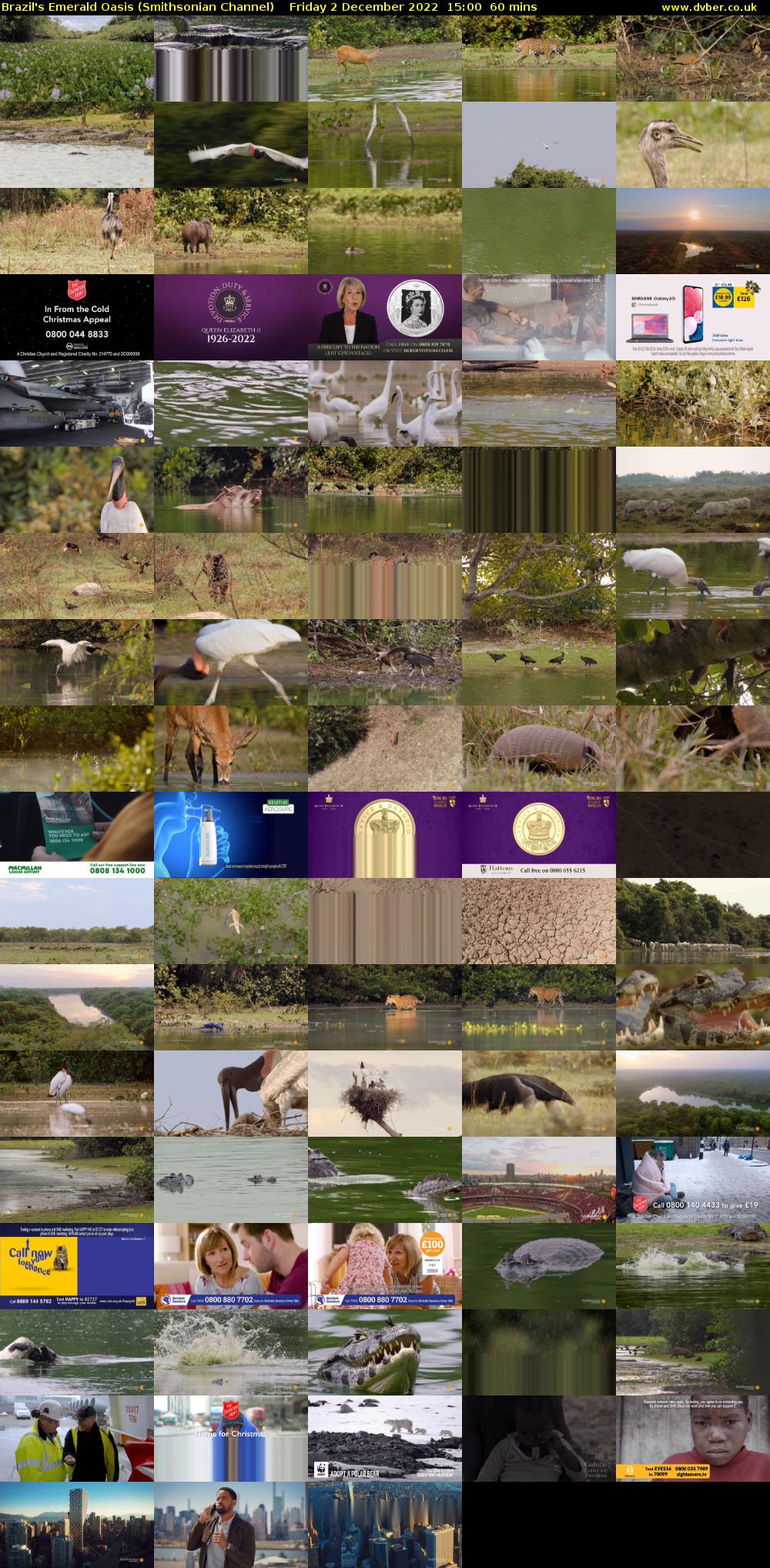 Brazil's Emerald Oasis (Smithsonian Channel) Friday 2 December 2022 15:00 - 16:00