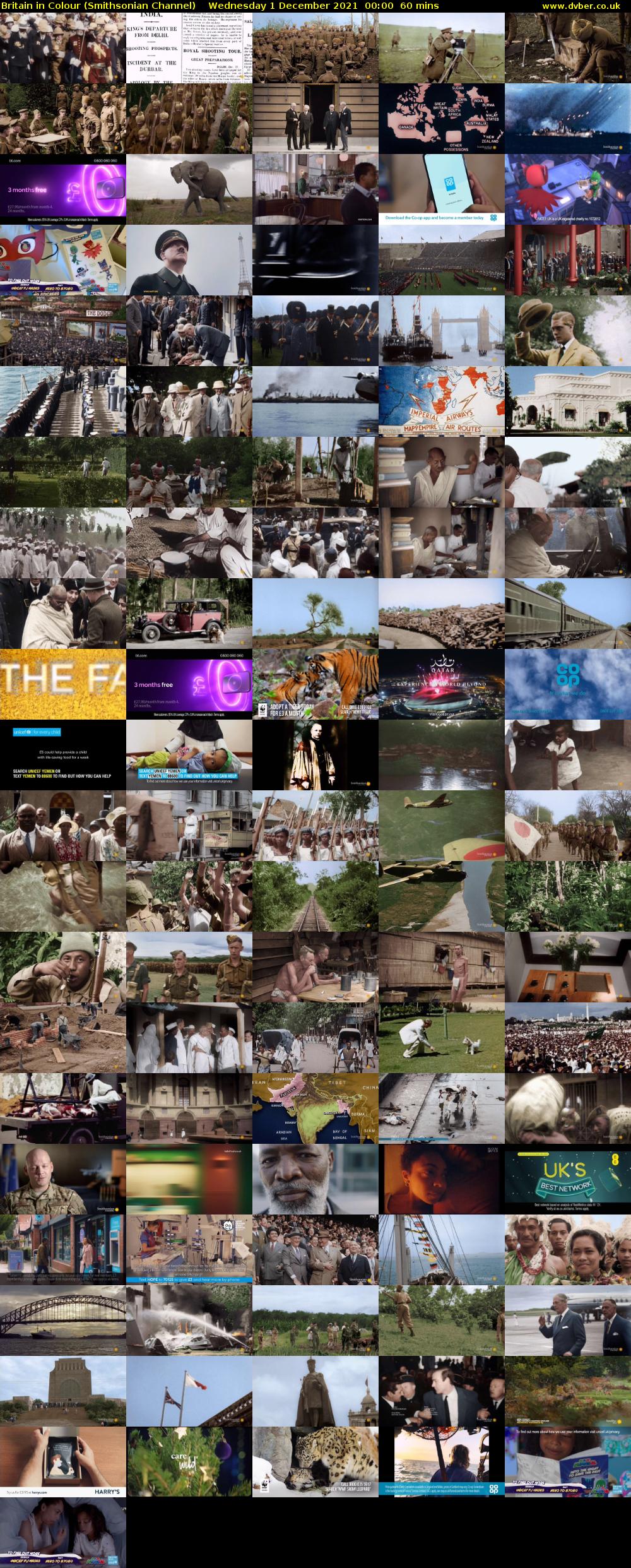 Britain in Colour (Smithsonian Channel) Wednesday 1 December 2021 00:00 - 01:00