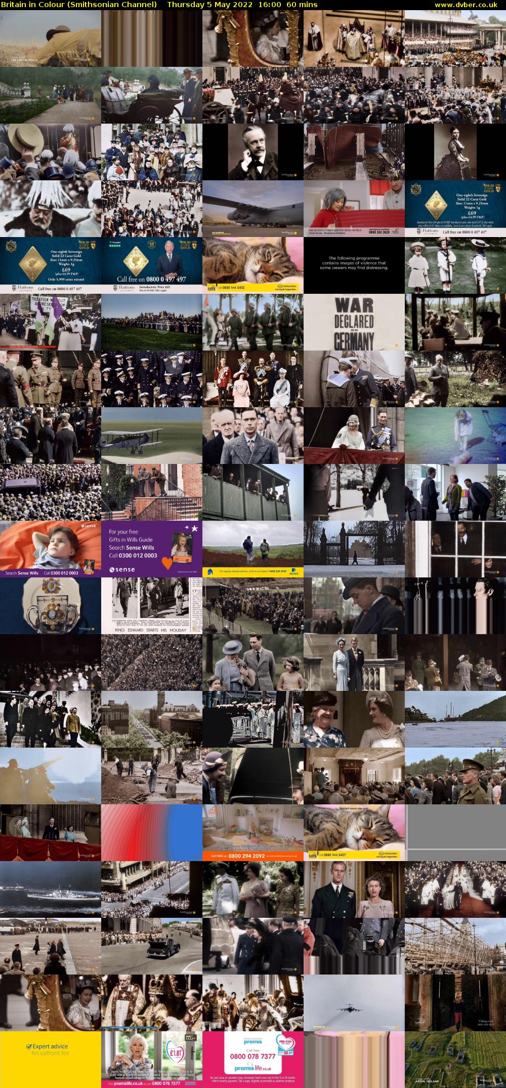 Britain in Colour (Smithsonian Channel) Thursday 5 May 2022 16:00 - 17:00