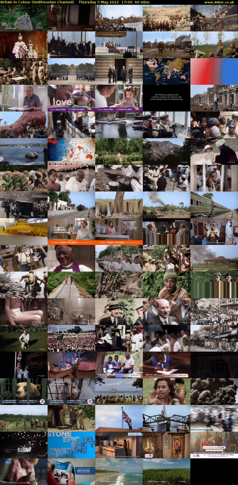 Britain in Colour (Smithsonian Channel) Thursday 5 May 2022 17:00 - 18:00