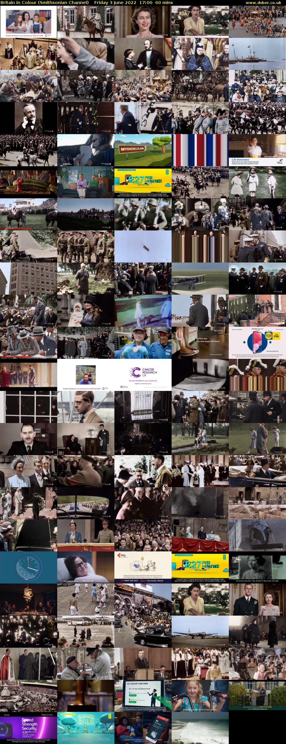 Britain in Colour (Smithsonian Channel) Friday 3 June 2022 17:00 - 18:00