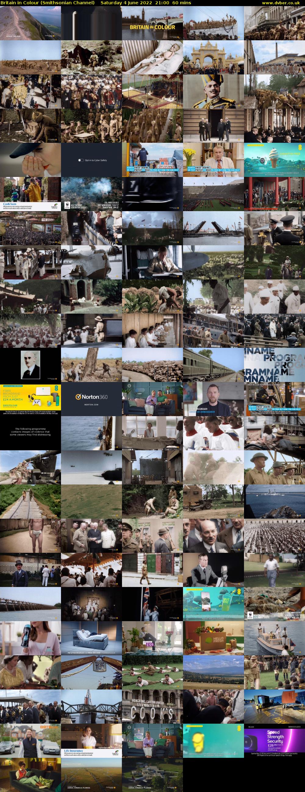 Britain in Colour (Smithsonian Channel) Saturday 4 June 2022 21:00 - 22:00