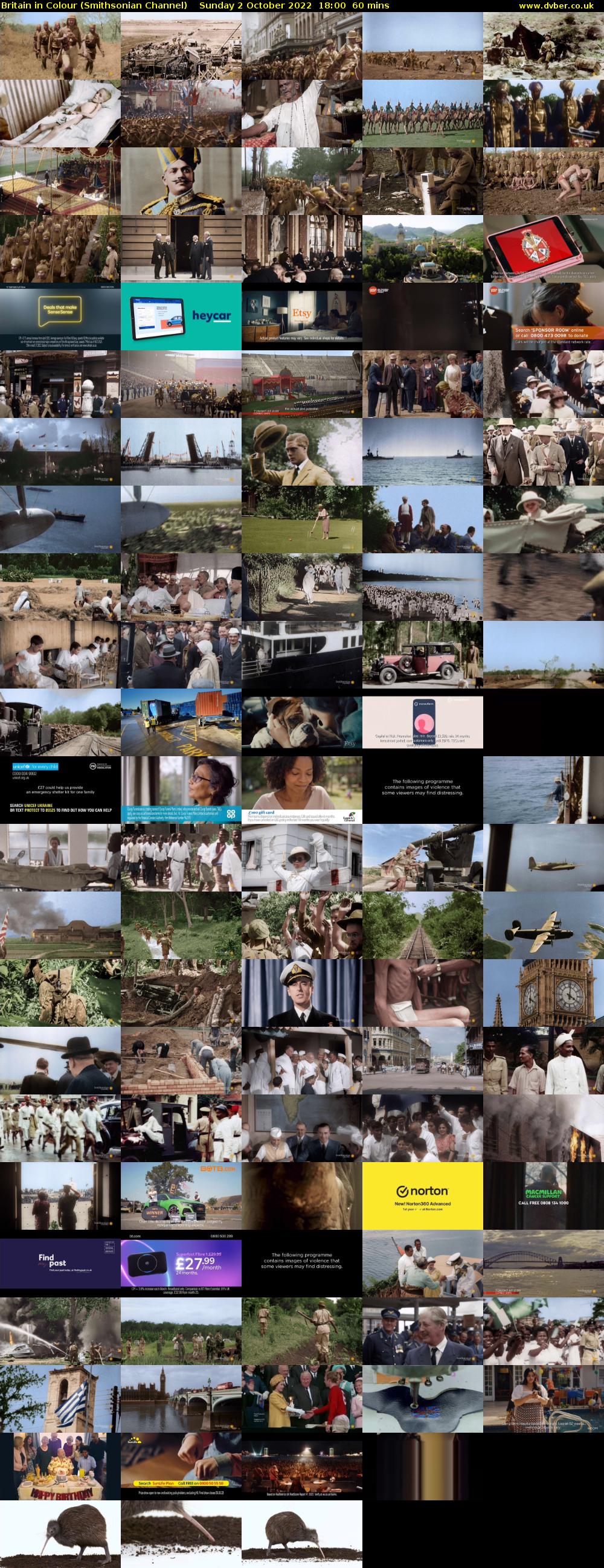 Britain in Colour (Smithsonian Channel) Sunday 2 October 2022 18:00 - 19:00