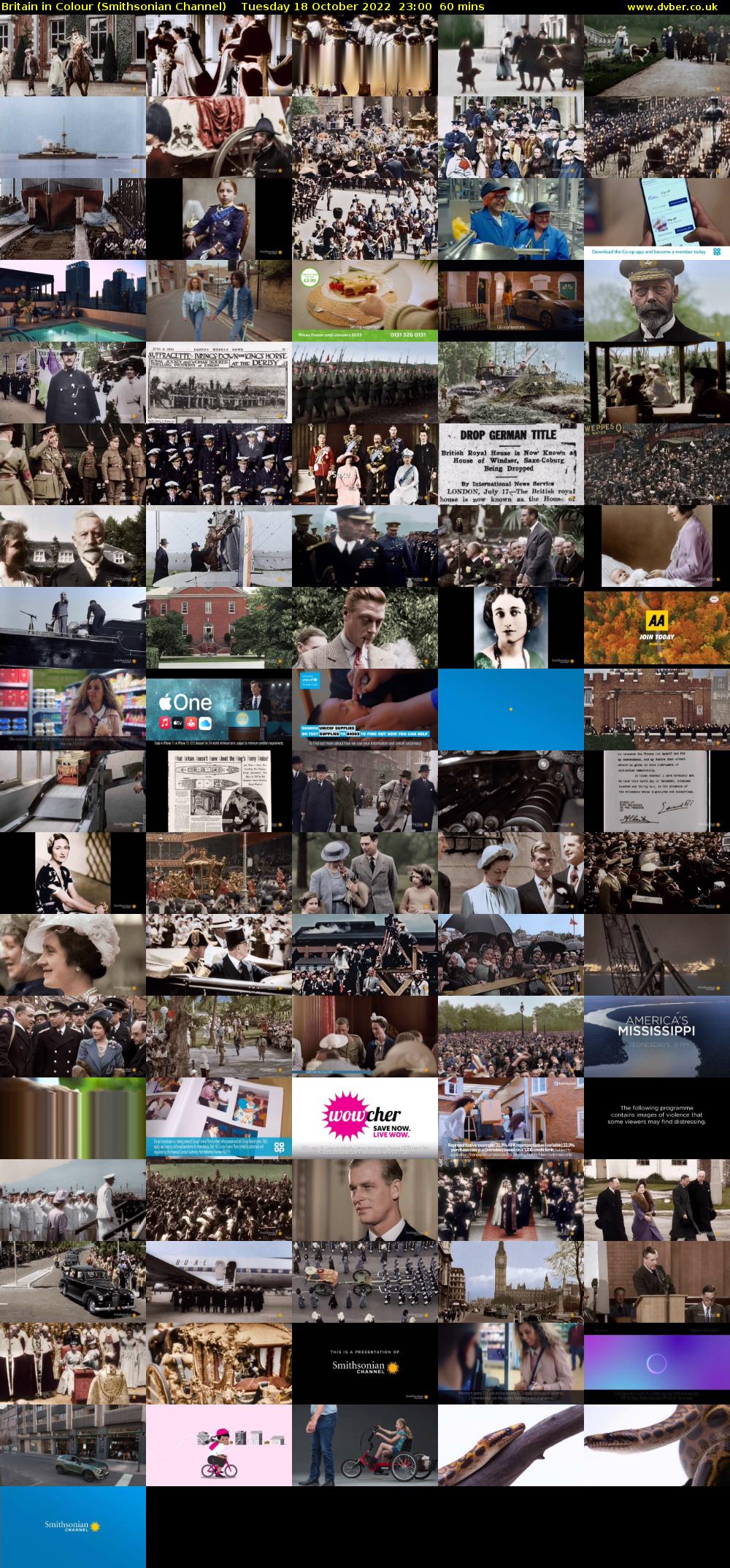 Britain in Colour (Smithsonian Channel) Tuesday 18 October 2022 23:00 - 00:00