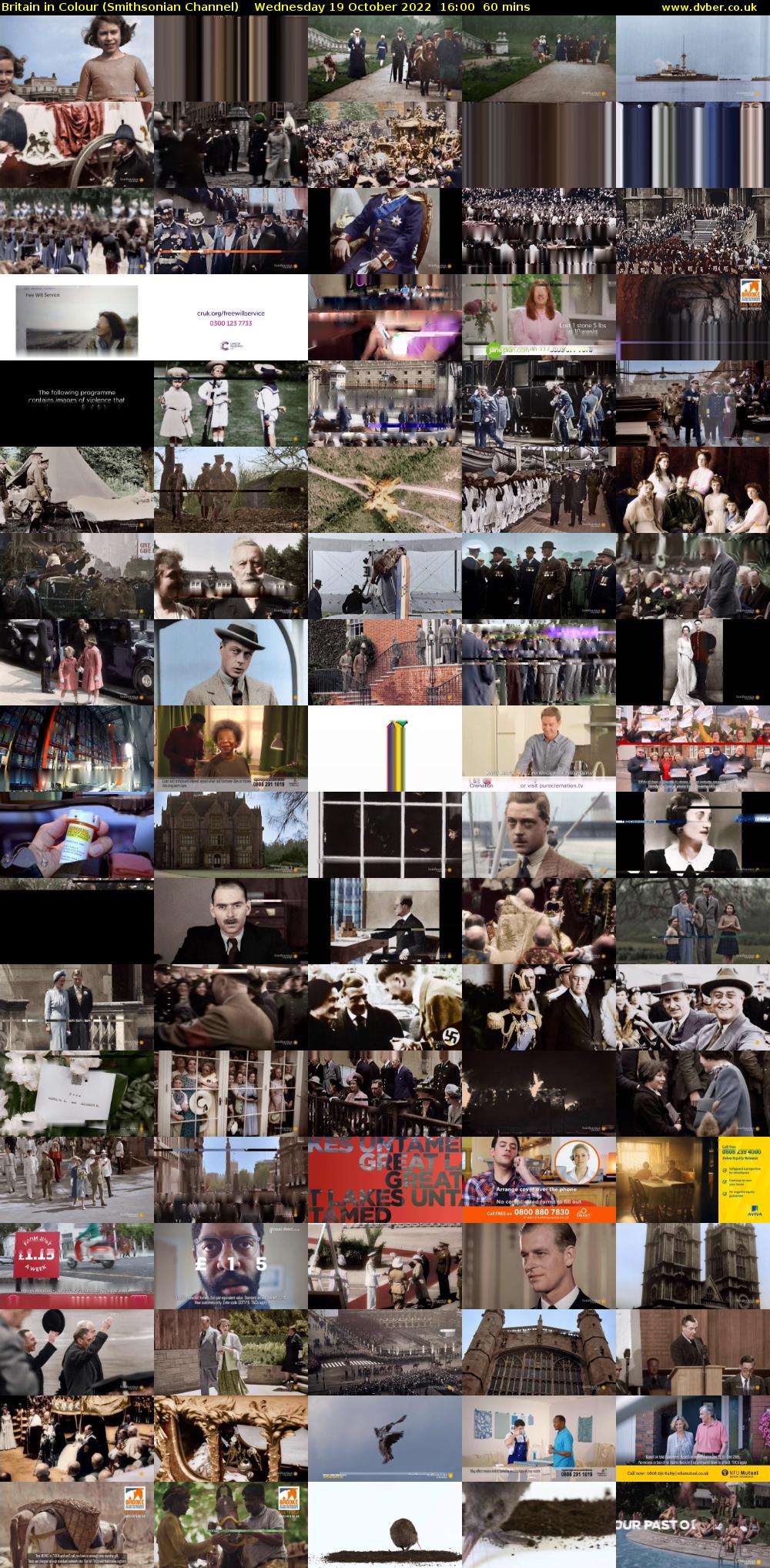 Britain in Colour (Smithsonian Channel) Wednesday 19 October 2022 16:00 - 17:00