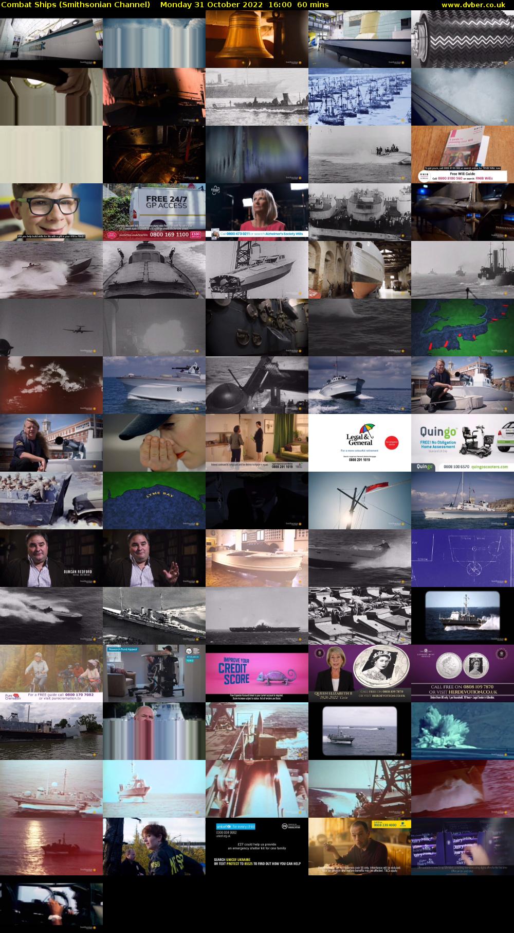 Combat Ships (Smithsonian Channel) Monday 31 October 2022 16:00 - 17:00