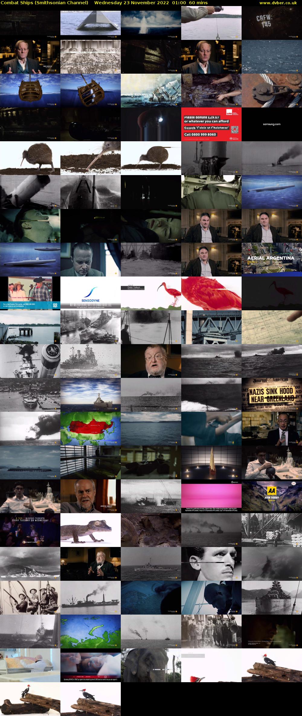 Combat Ships (Smithsonian Channel) Wednesday 23 November 2022 01:00 - 02:00