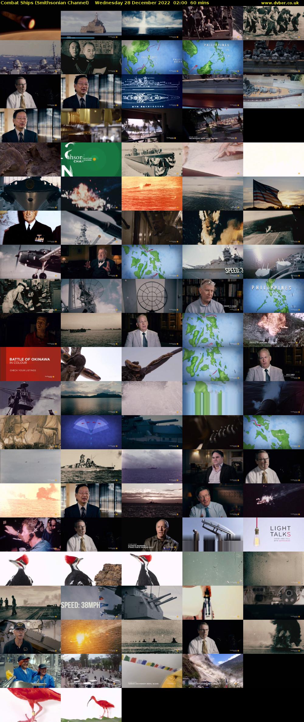 Combat Ships (Smithsonian Channel) Wednesday 28 December 2022 02:00 - 03:00