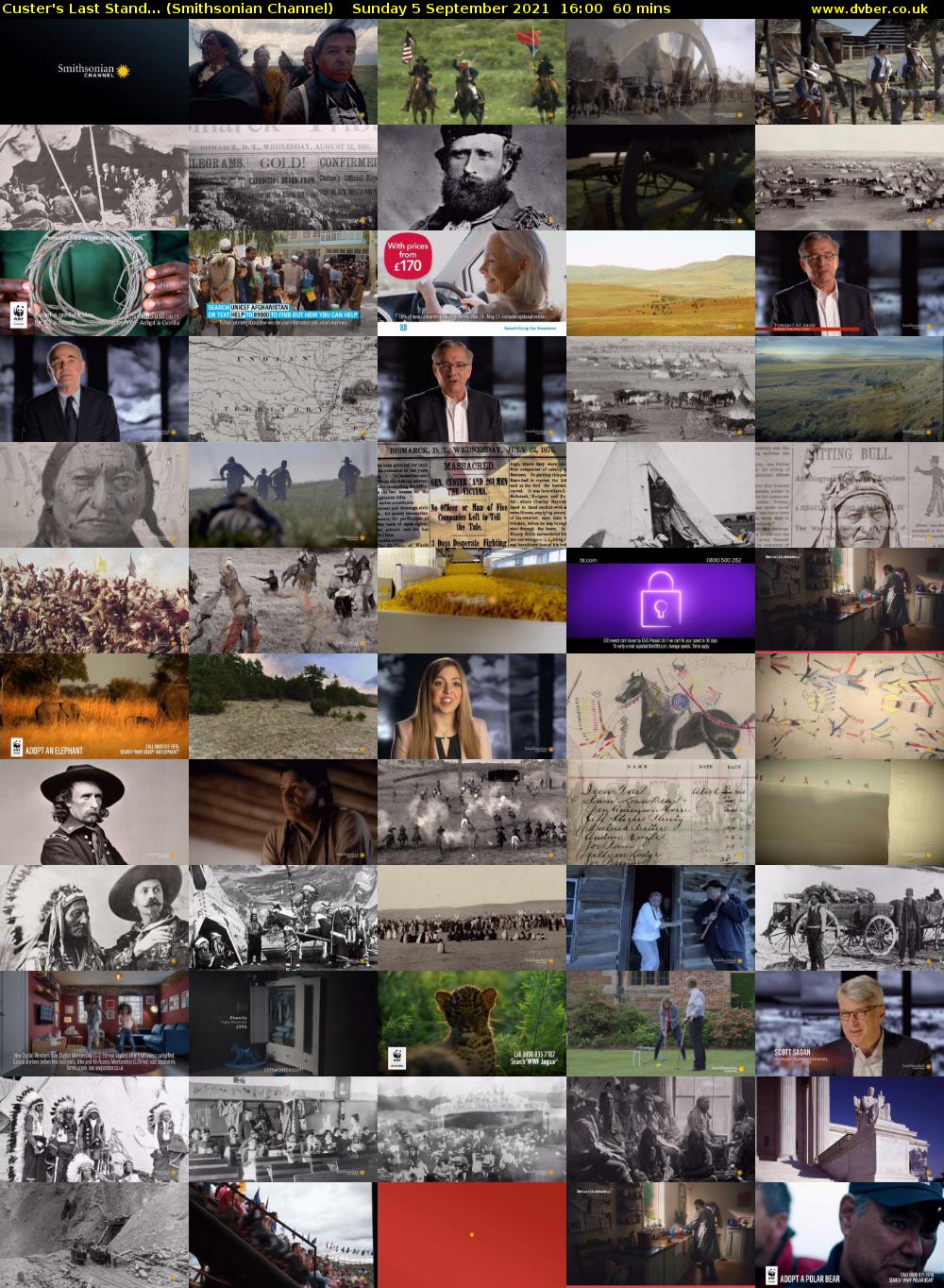 Custer's Last Stand... (Smithsonian Channel) Sunday 5 September 2021 17:00 - 18:00