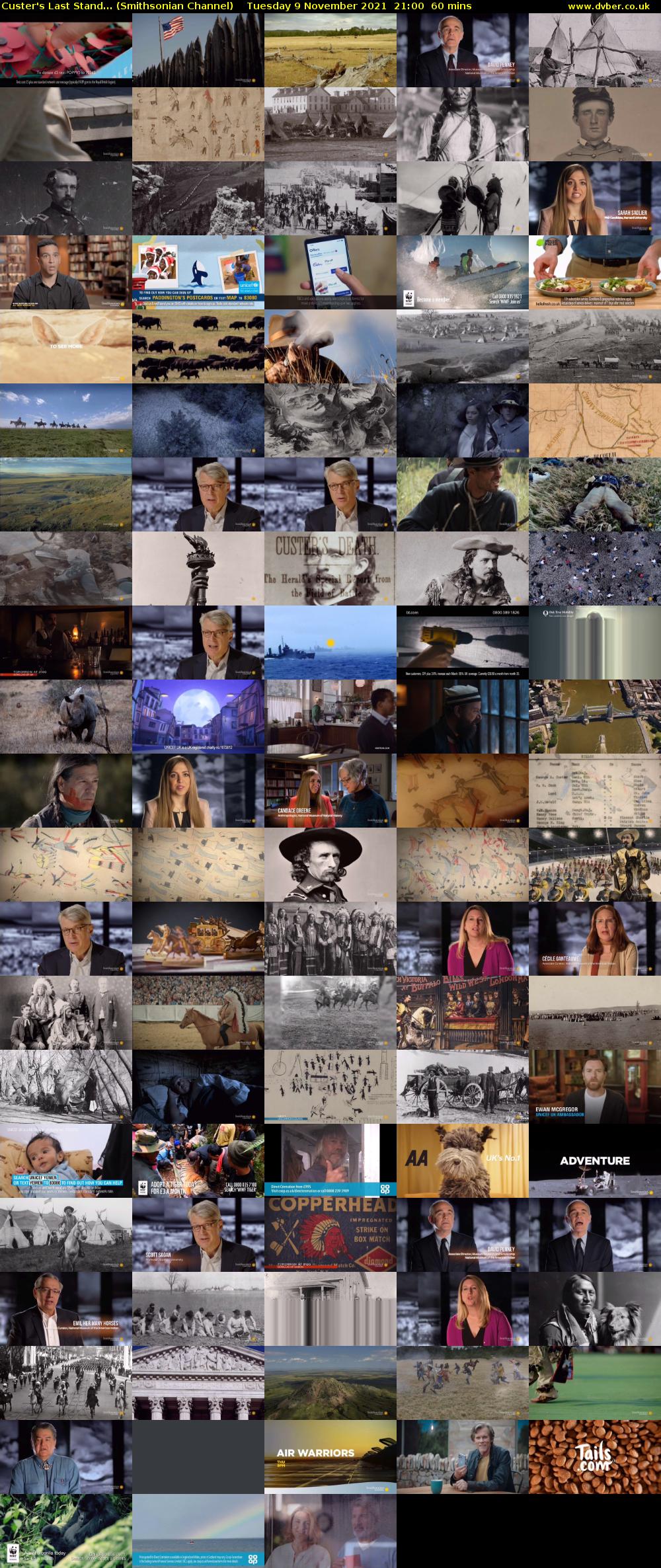 Custer's Last Stand... (Smithsonian Channel) Tuesday 9 November 2021 21:00 - 22:00