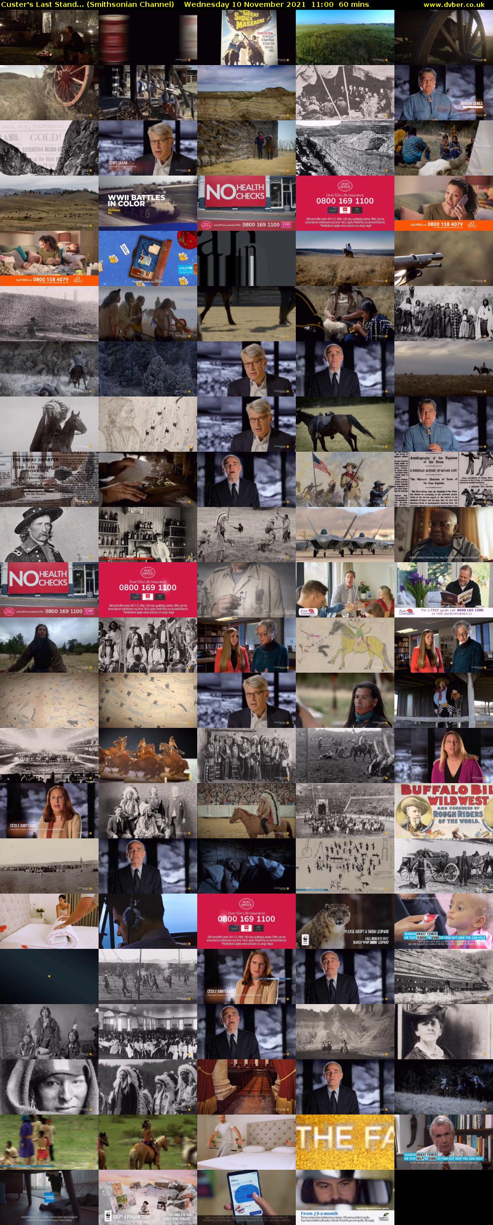 Custer's Last Stand... (Smithsonian Channel) Wednesday 10 November 2021 11:00 - 12:00