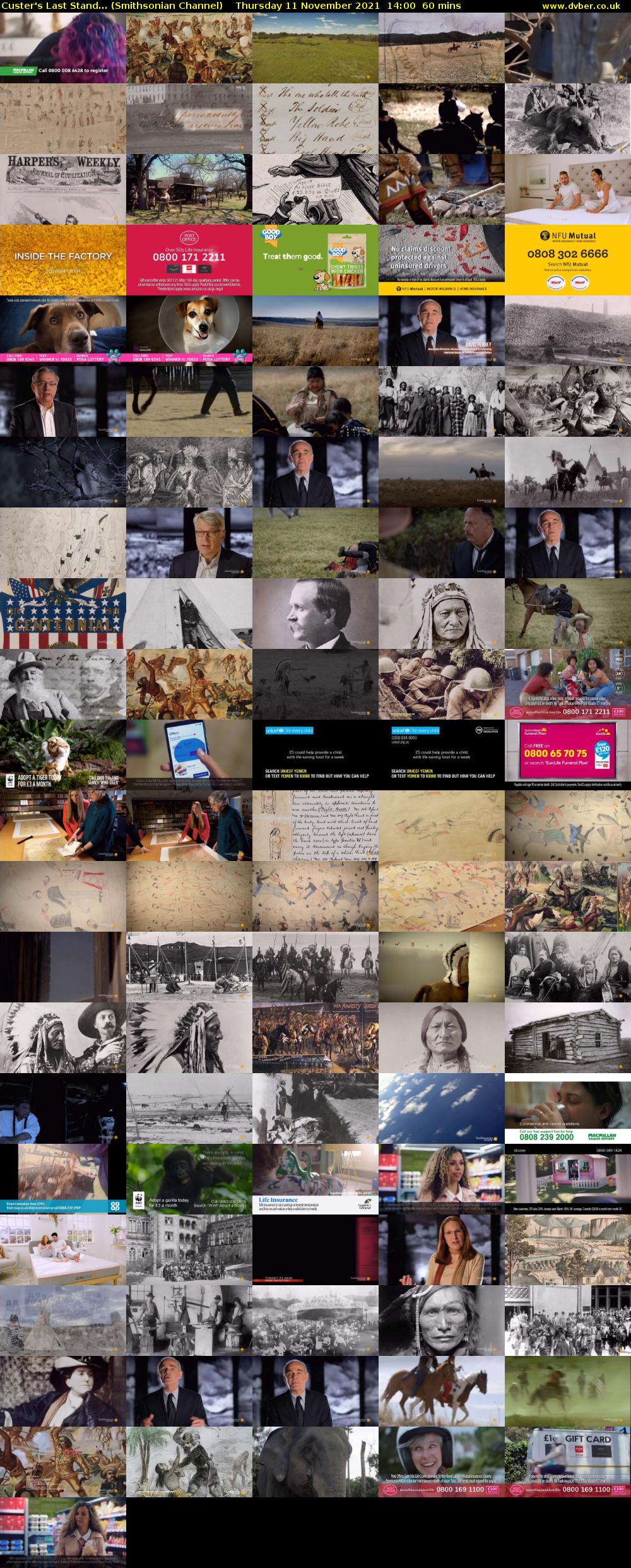 Custer's Last Stand... (Smithsonian Channel) Thursday 11 November 2021 14:00 - 15:00