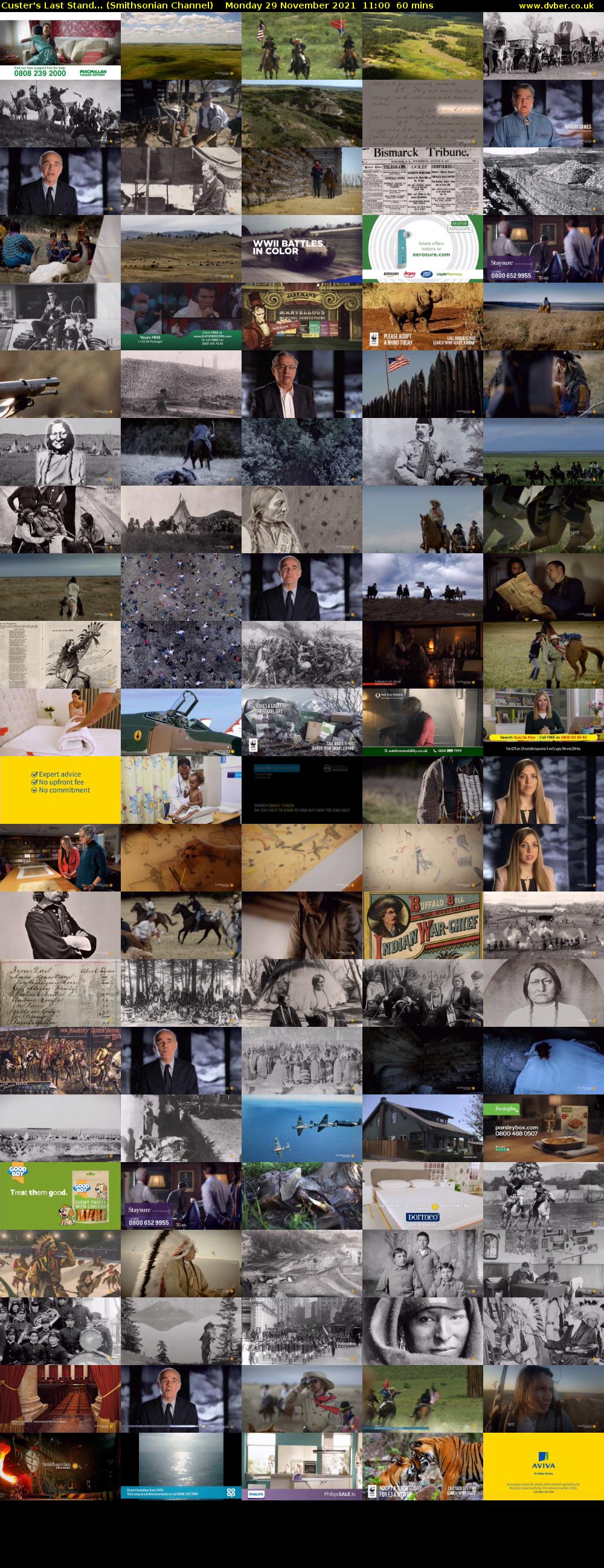 Custer's Last Stand... (Smithsonian Channel) Monday 29 November 2021 11:00 - 12:00
