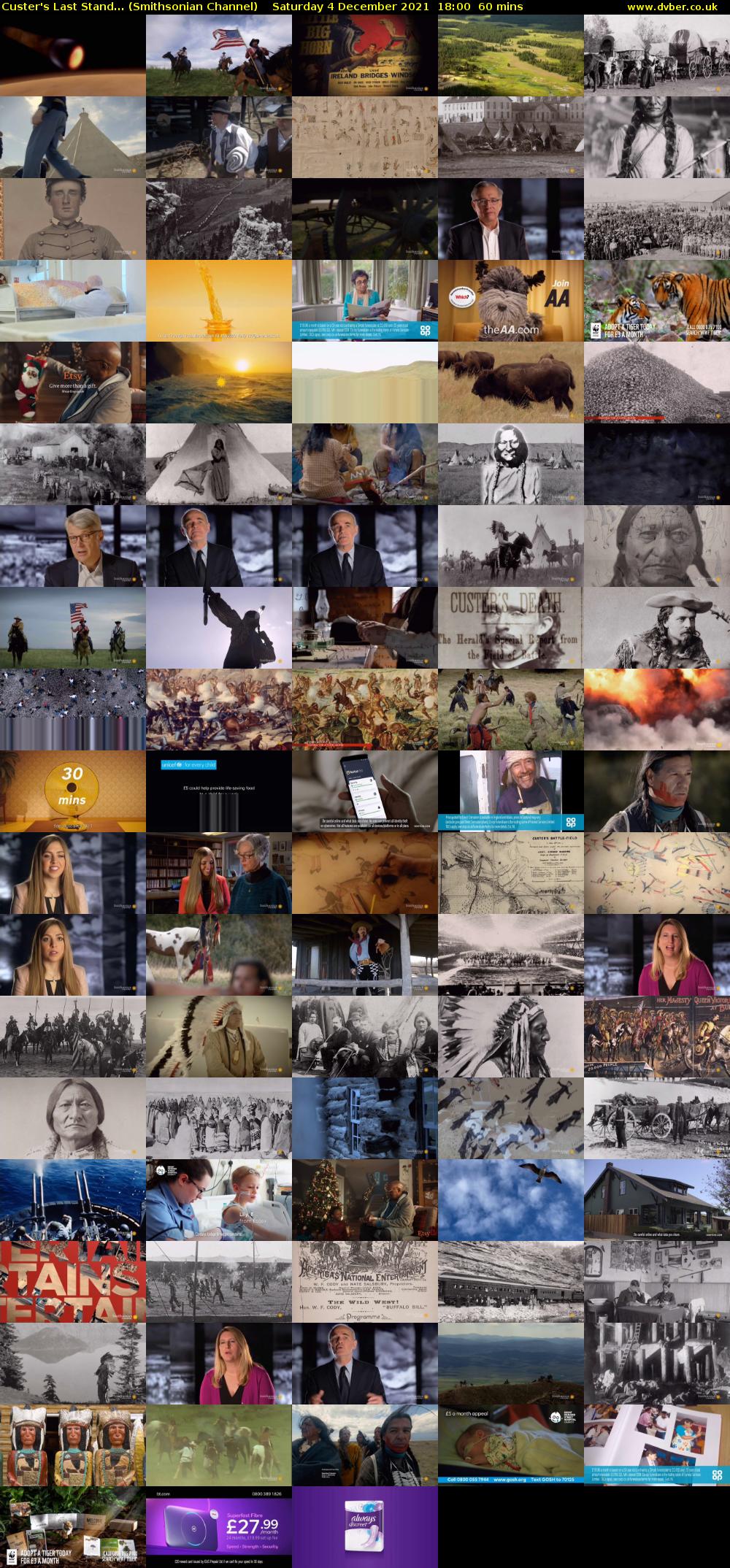 Custer's Last Stand... (Smithsonian Channel) Saturday 4 December 2021 18:00 - 19:00
