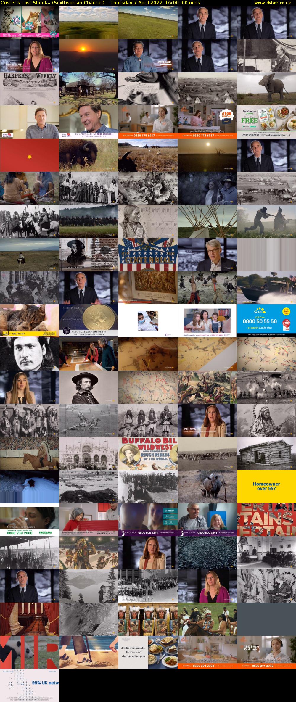 Custer's Last Stand... (Smithsonian Channel) Thursday 7 April 2022 16:00 - 17:00