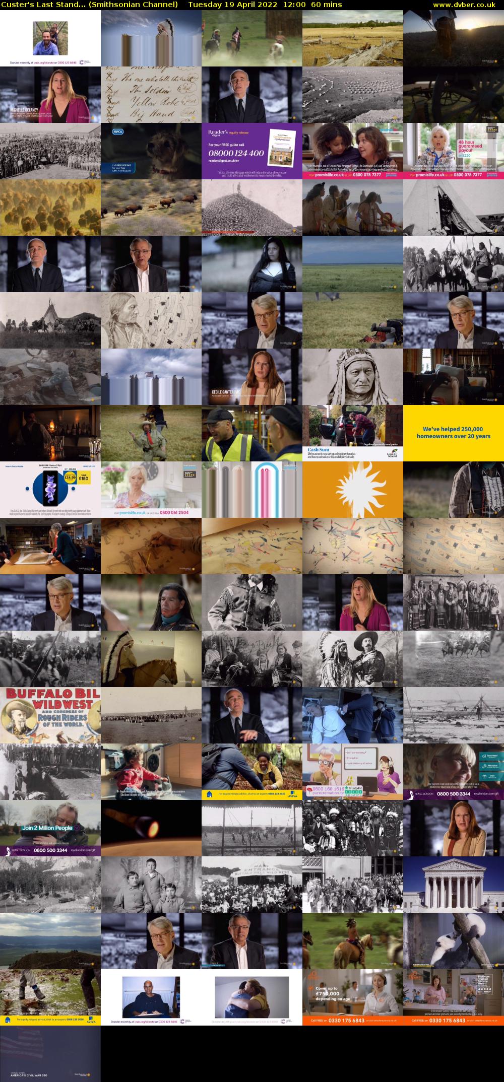 Custer's Last Stand... (Smithsonian Channel) Tuesday 19 April 2022 12:00 - 13:00
