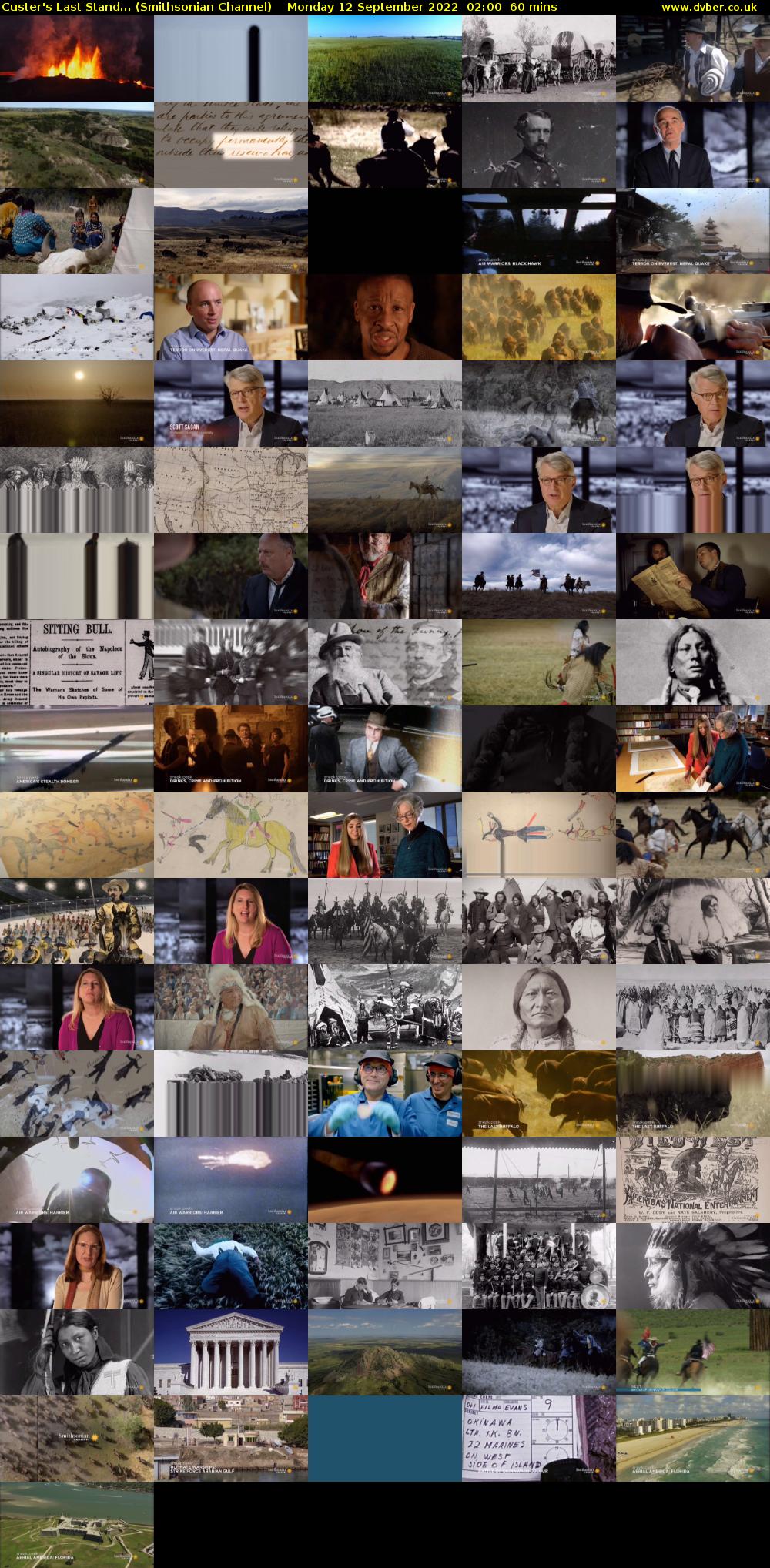 Custer's Last Stand... (Smithsonian Channel) Monday 12 September 2022 02:00 - 03:00
