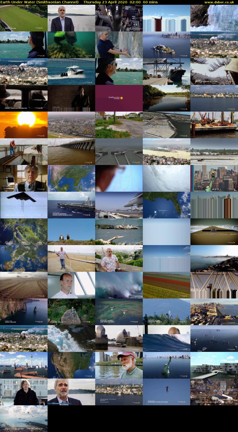 Earth Under Water (Smithsonian Channel) Thursday 23 April 2020 02:00 - 03:00
