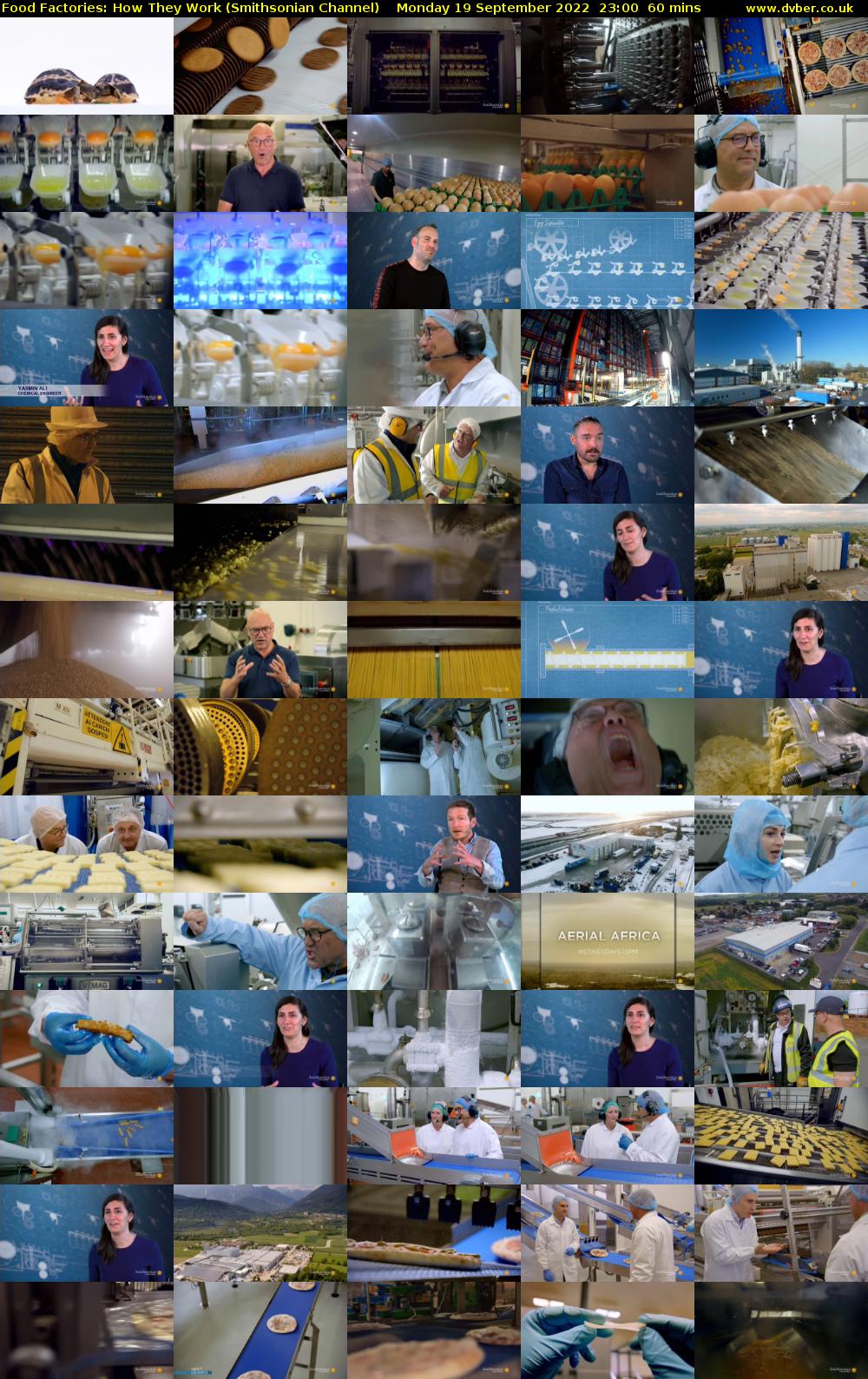 Food Factories: How They Work (Smithsonian Channel) Monday 19 September 2022 23:00 - 00:00