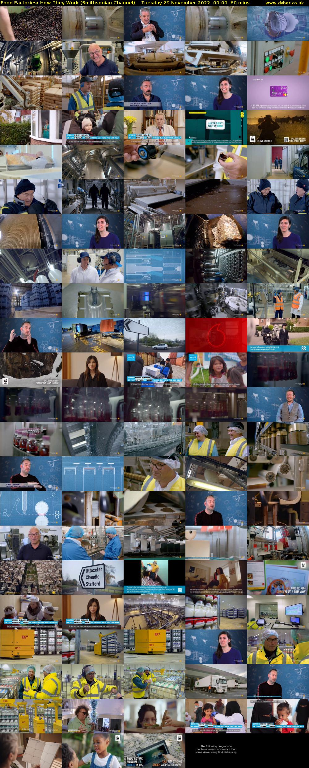 Food Factories: How They Work (Smithsonian Channel) Tuesday 29 November 2022 00:00 - 01:00