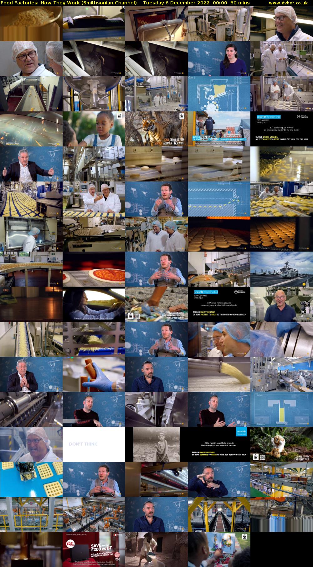 Food Factories: How They Work (Smithsonian Channel) Tuesday 6 December 2022 00:00 - 01:00