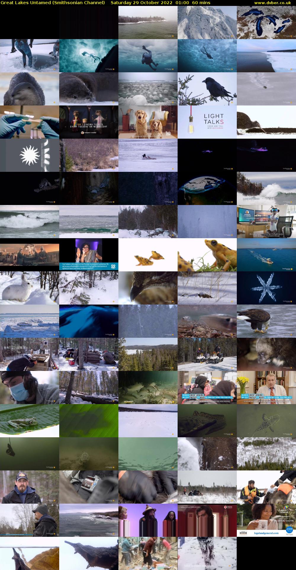 Great Lakes Untamed (Smithsonian Channel) Saturday 29 October 2022 01:00 - 02:00