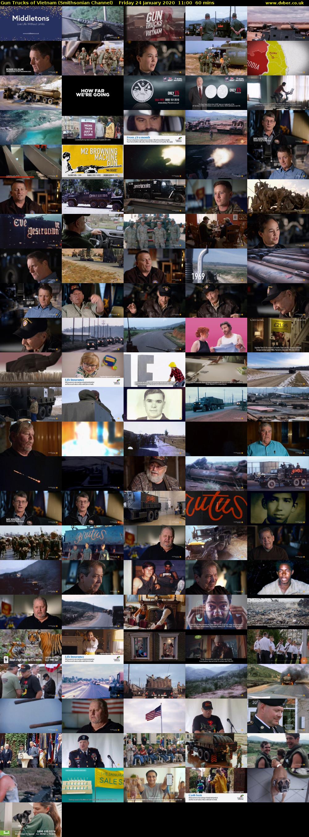 Gun Trucks of Vietnam (Smithsonian Channel) Friday 24 January 2020 11:00 - 12:00