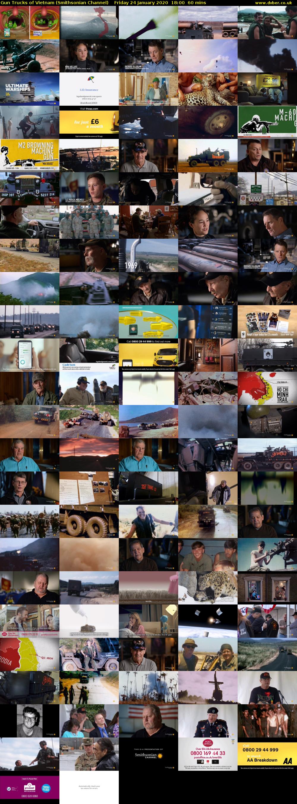 Gun Trucks of Vietnam (Smithsonian Channel) Friday 24 January 2020 18:00 - 19:00