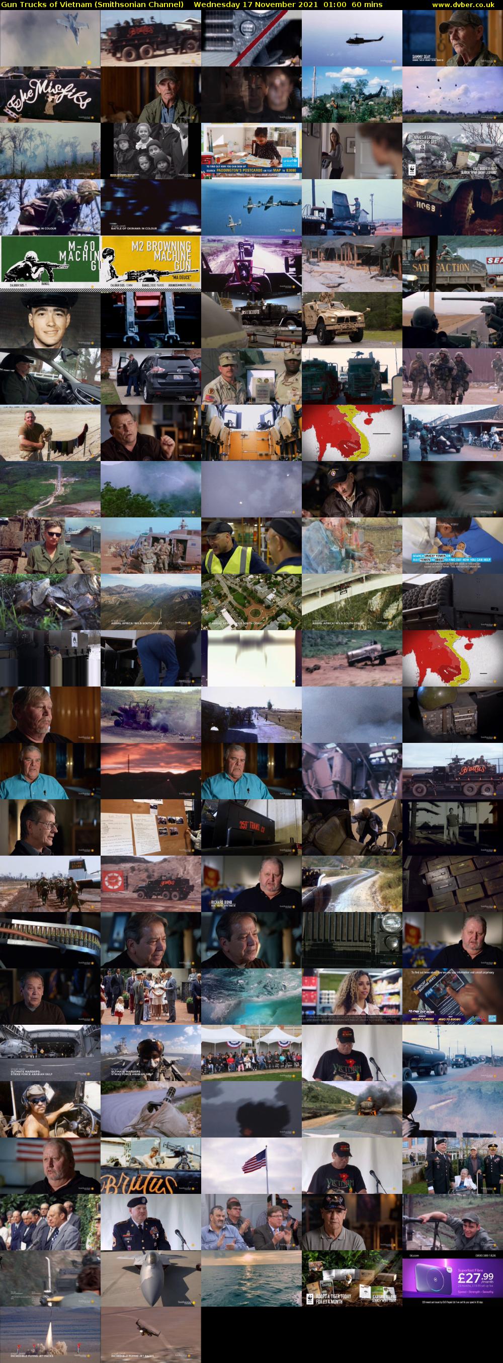 Gun Trucks of Vietnam (Smithsonian Channel) Wednesday 17 November 2021 01:00 - 02:00