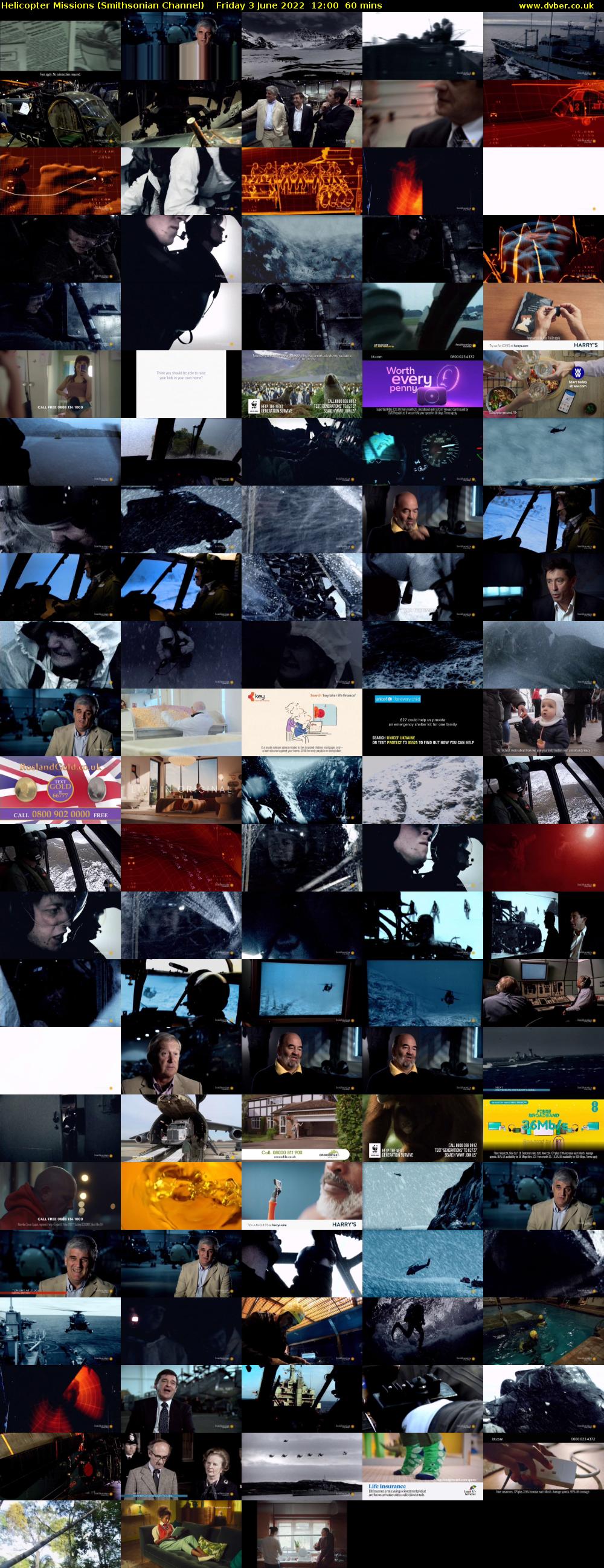 Helicopter Missions (Smithsonian Channel) Friday 3 June 2022 12:00 - 13:00