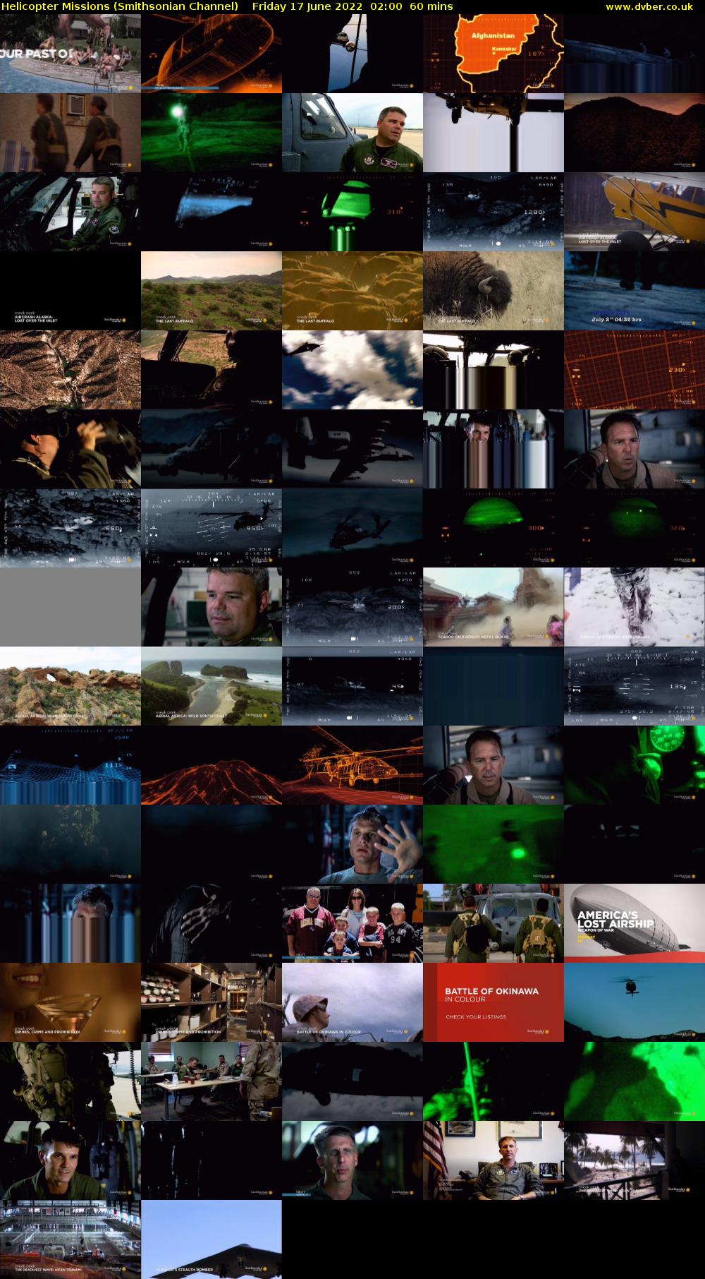 Helicopter Missions (Smithsonian Channel) Friday 17 June 2022 02:00 - 03:00