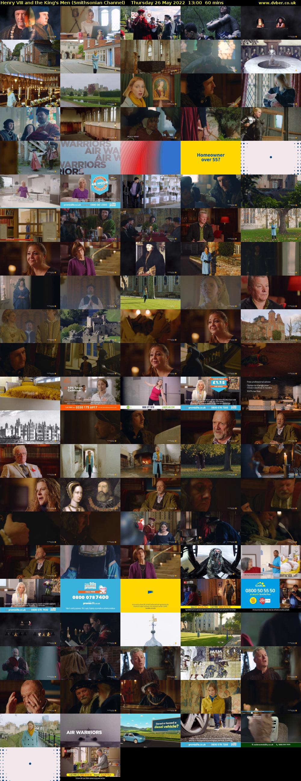 Henry VIII and the King's Men (Smithsonian Channel) Thursday 26 May 2022 13:00 - 14:00