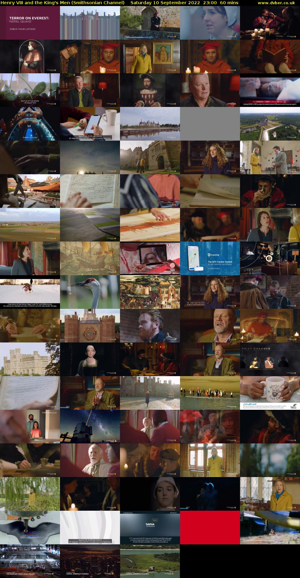 Henry VIII and the King's Men (Smithsonian Channel) Saturday 10 September 2022 23:00 - 00:00