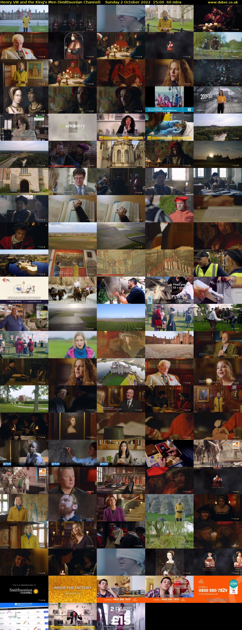 Henry VIII and the King's Men (Smithsonian Channel) Sunday 2 October 2022 15:00 - 16:00