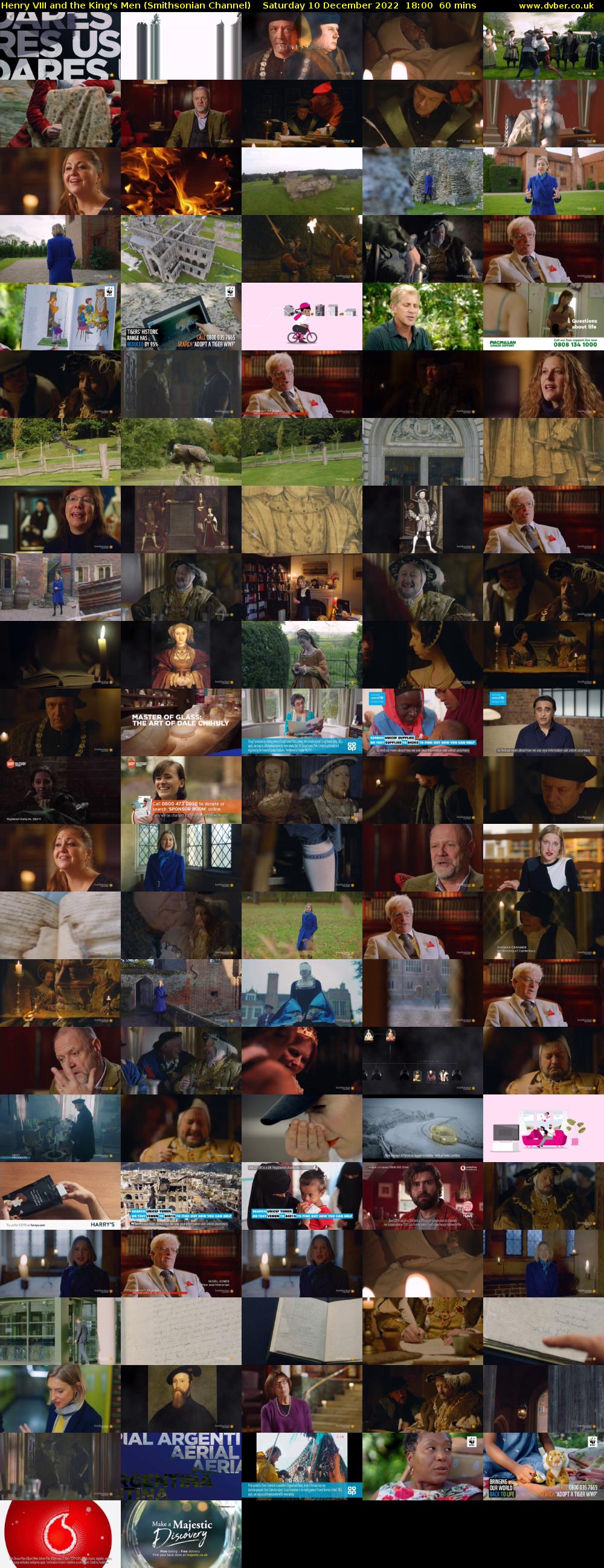 Henry VIII and the King's Men (Smithsonian Channel) Saturday 10 December 2022 18:00 - 19:00