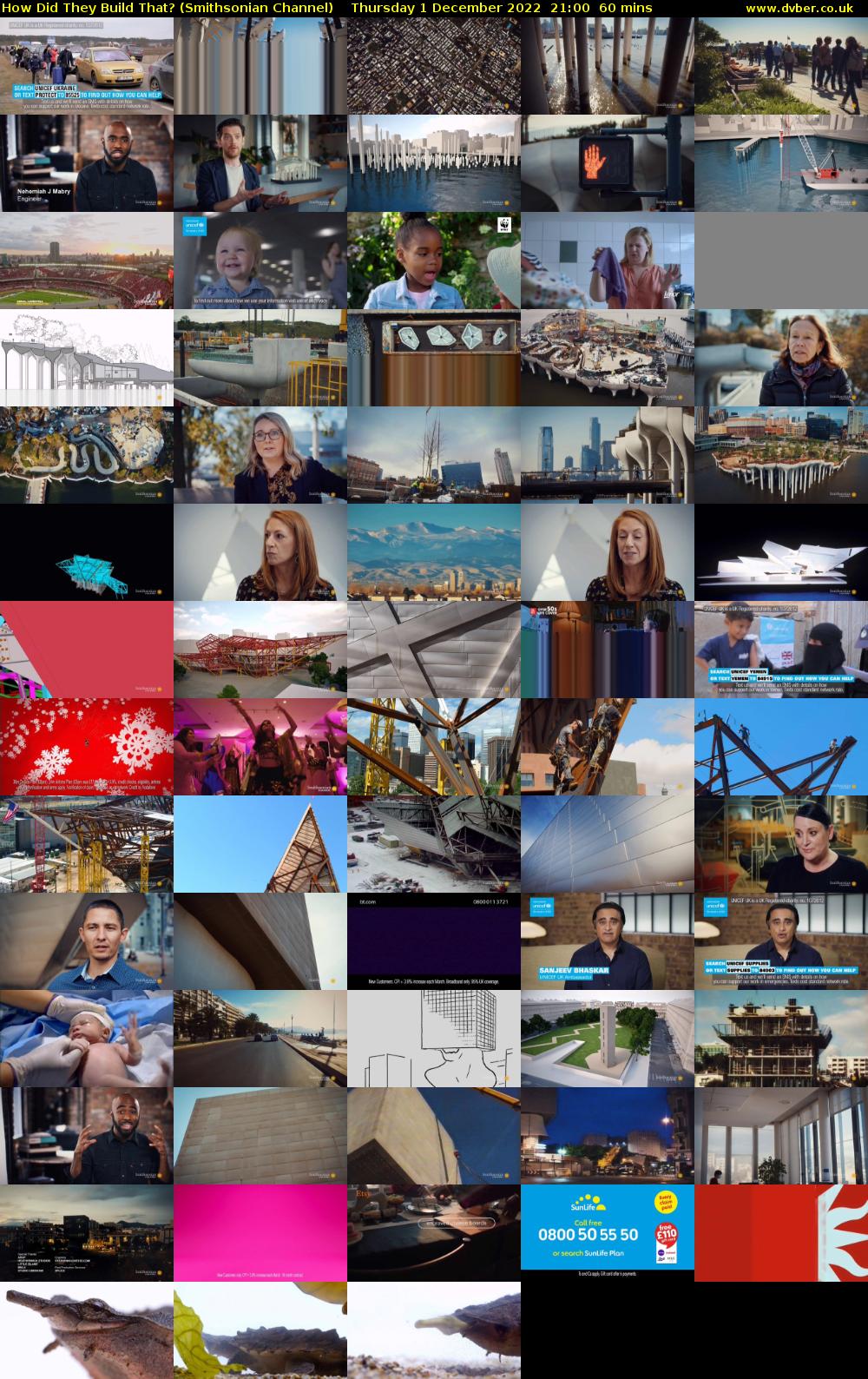 How Did They Build That? (Smithsonian Channel) Thursday 1 December 2022 21:00 - 22:00