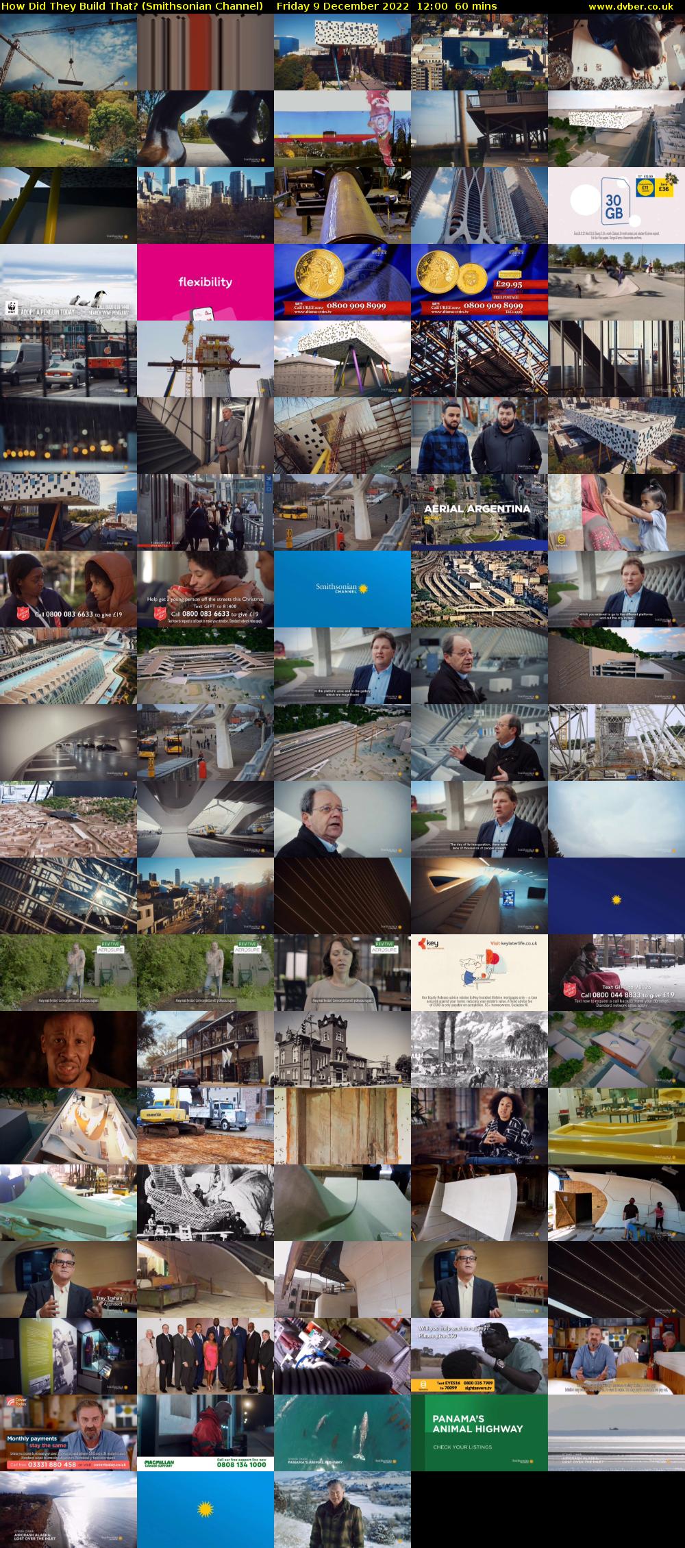 How Did They Build That? (Smithsonian Channel) Friday 9 December 2022 12:00 - 13:00