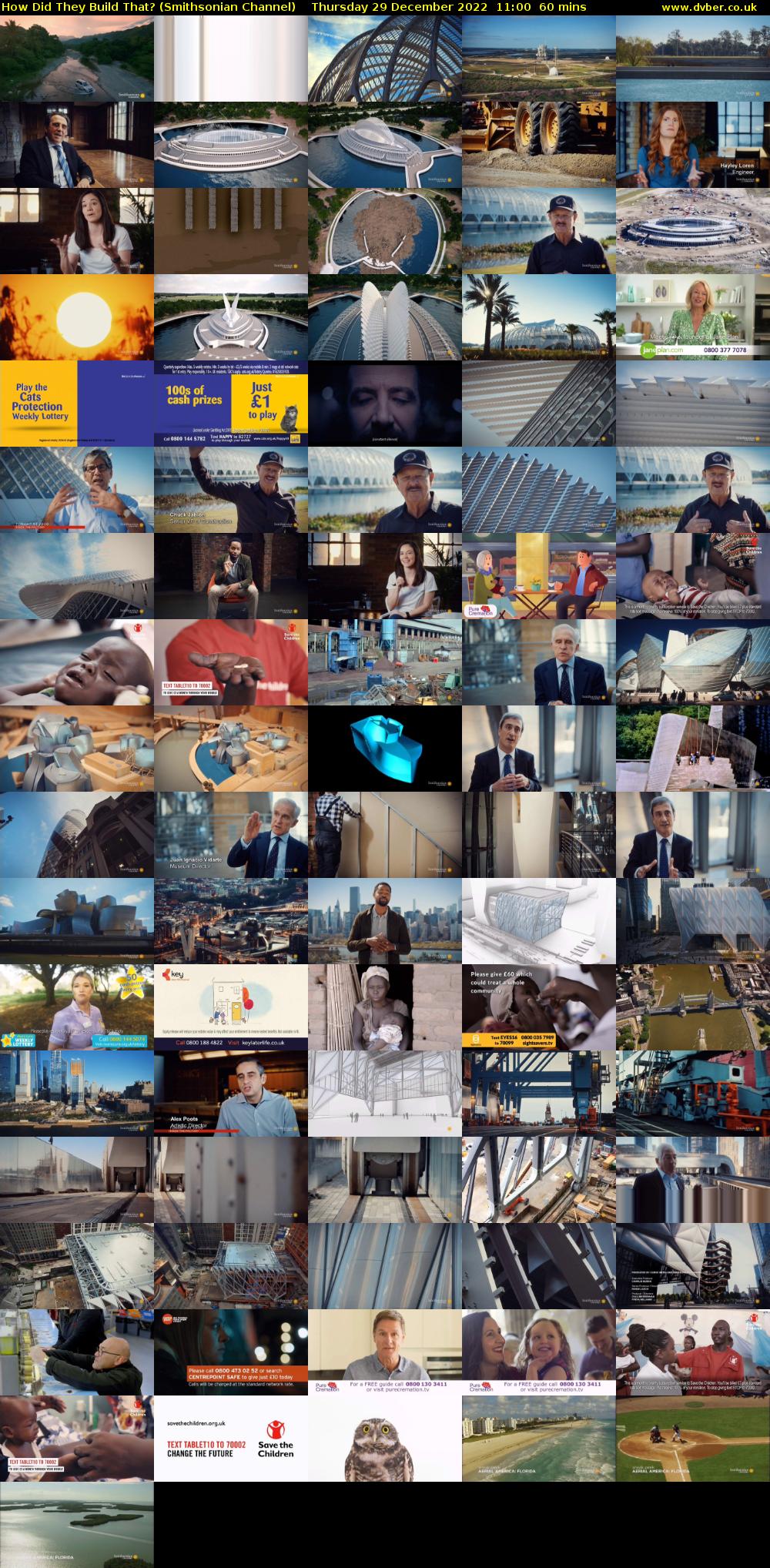 How Did They Build That? (Smithsonian Channel) Thursday 29 December 2022 11:00 - 12:00