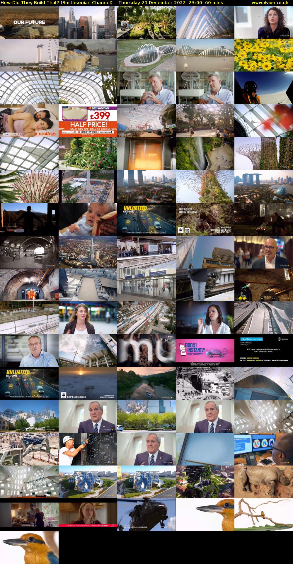 How Did They Build That? (Smithsonian Channel) Thursday 29 December 2022 23:00 - 00:00