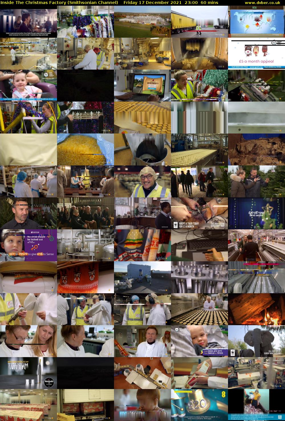 Inside The Christmas Factory (Smithsonian Channel) Friday 17 December 2021 23:00 - 00:00