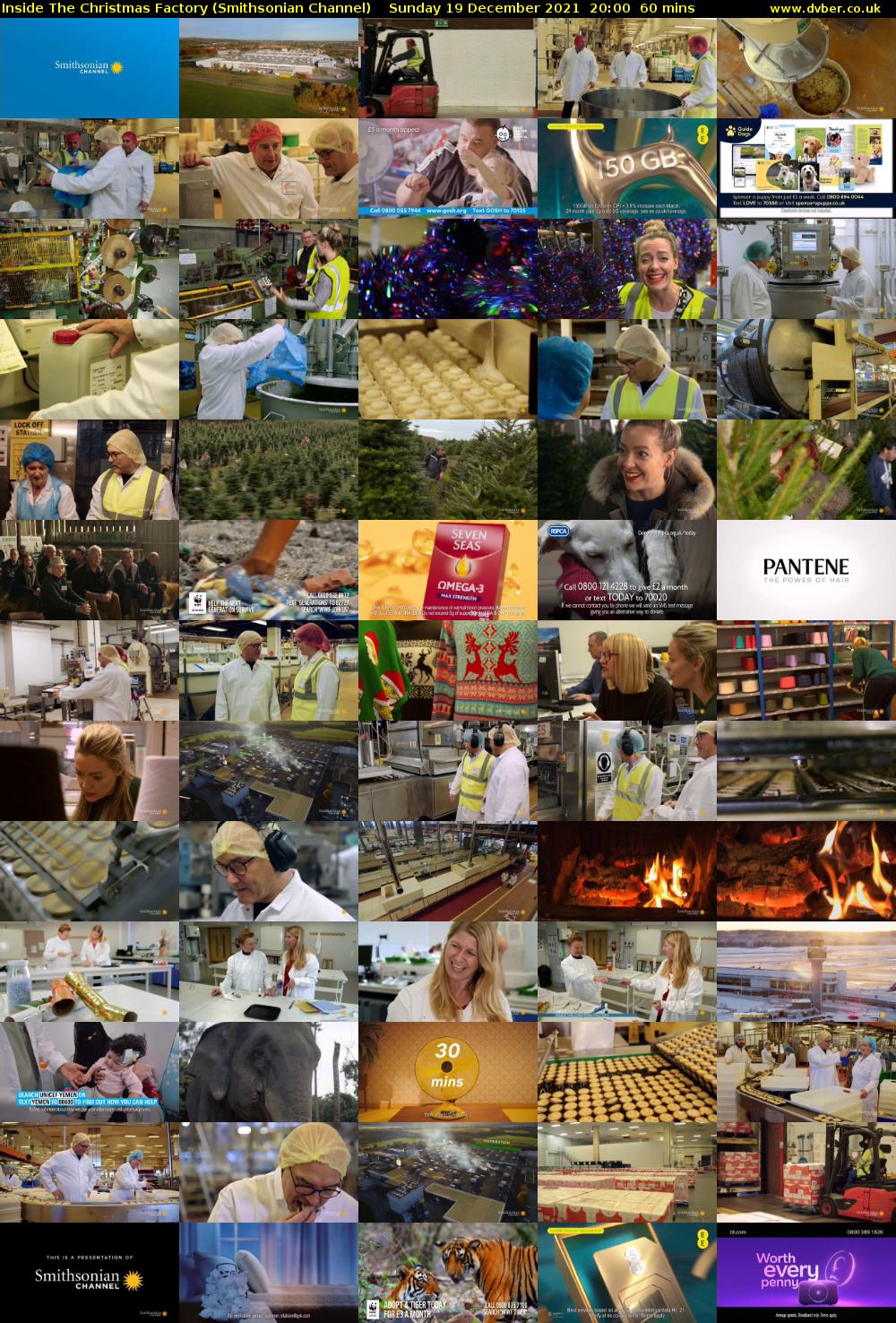 Inside The Christmas Factory (Smithsonian Channel) Sunday 19 December 2021 20:00 - 21:00