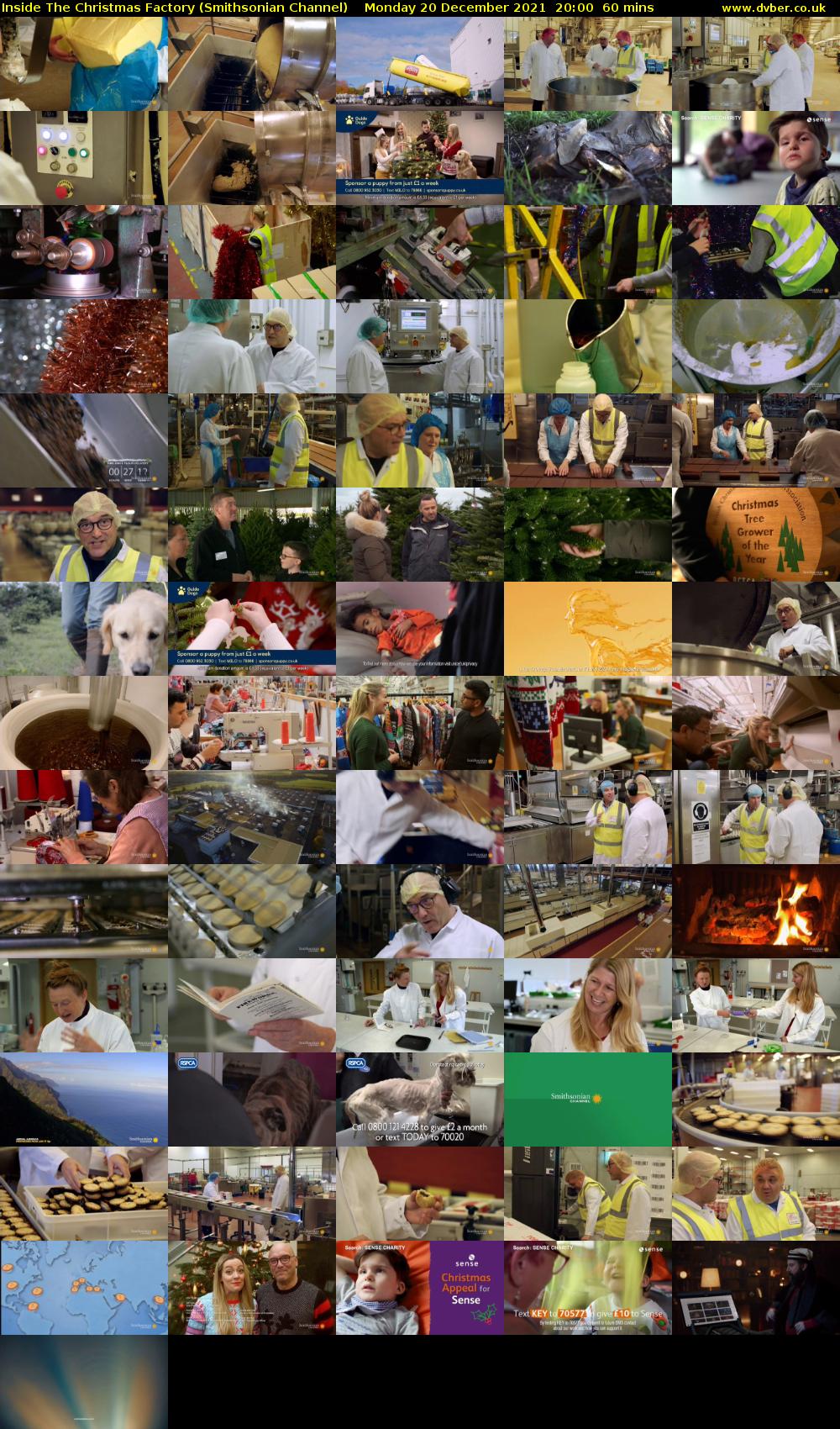 Inside The Christmas Factory (Smithsonian Channel) Monday 20 December 2021 20:00 - 21:00