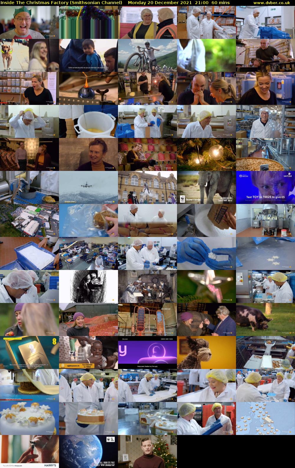 Inside The Christmas Factory (Smithsonian Channel) Monday 20 December 2021 21:00 - 22:00