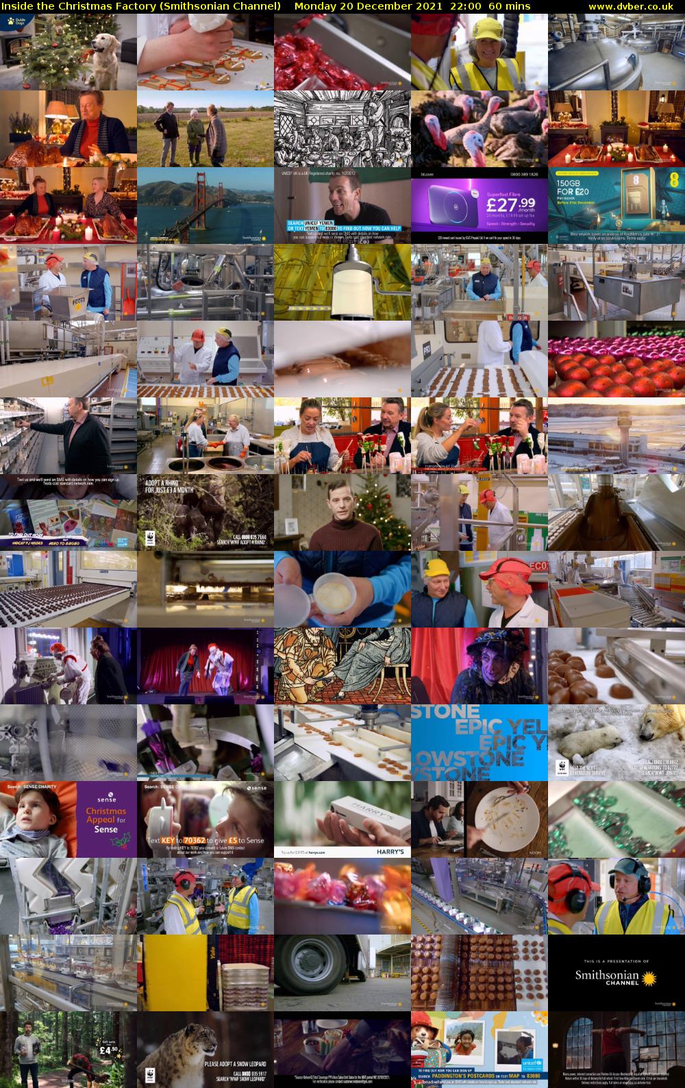 Inside The Christmas Factory (Smithsonian Channel) Monday 20 December 2021 22:00 - 23:00