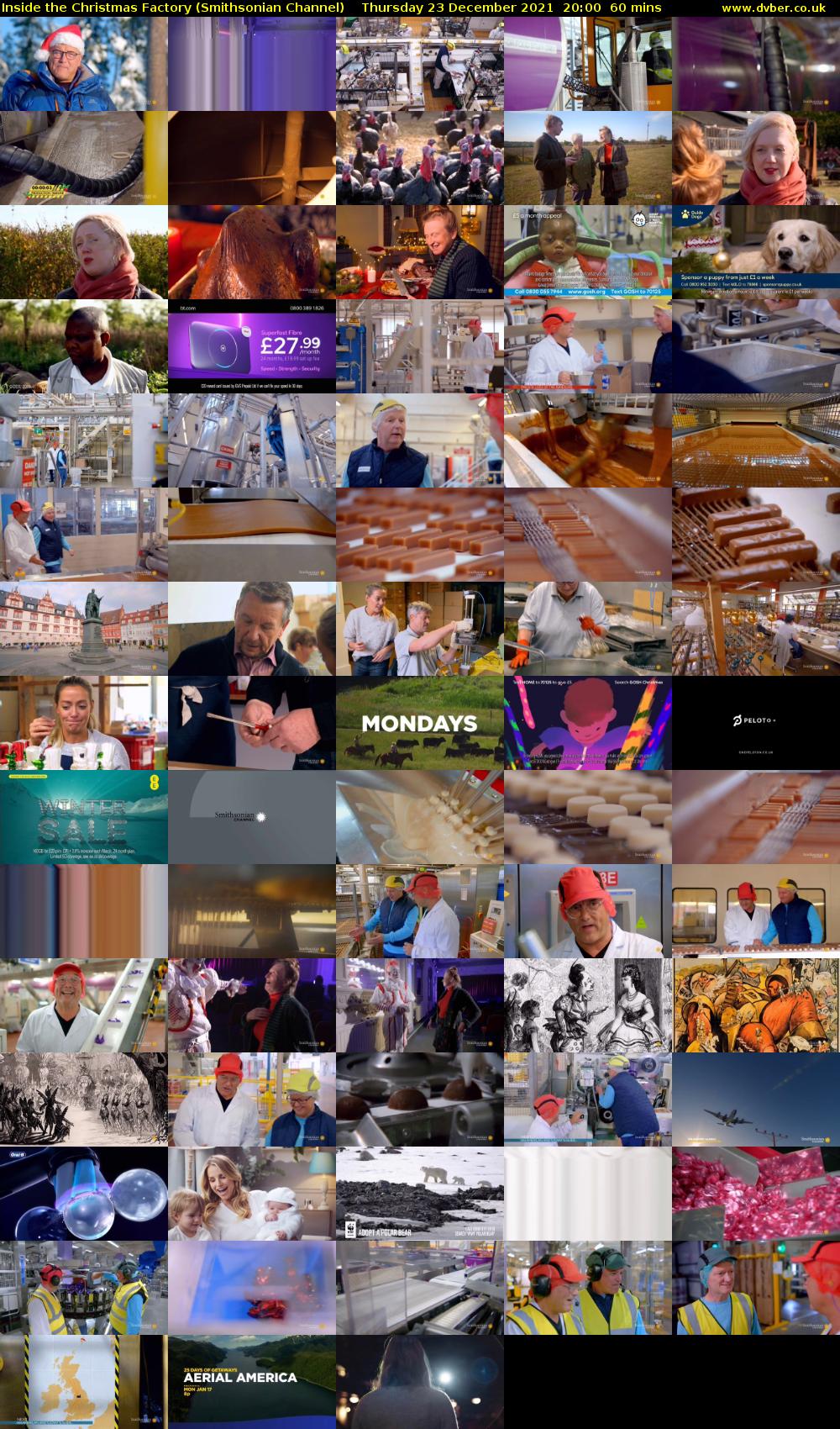 Inside The Christmas Factory (Smithsonian Channel) Thursday 23 December 2021 20:00 - 21:00
