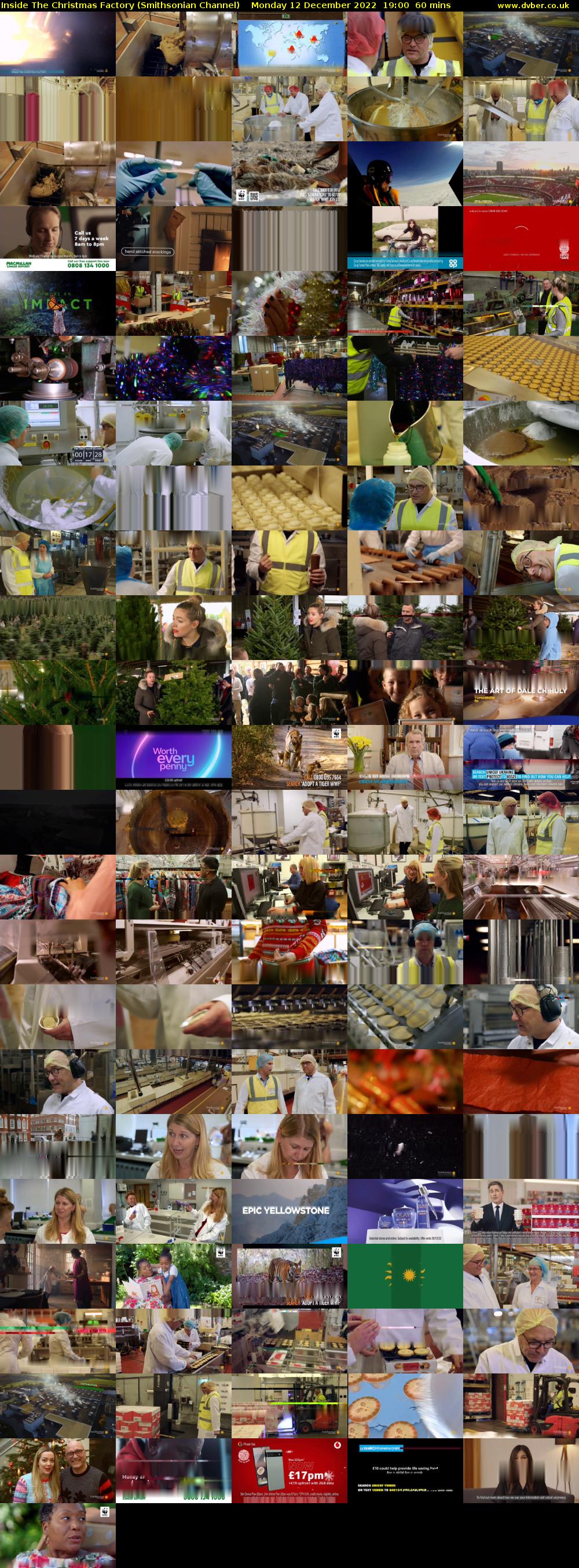 Inside The Christmas Factory (Smithsonian Channel) Monday 12 December 2022 19:00 - 20:00