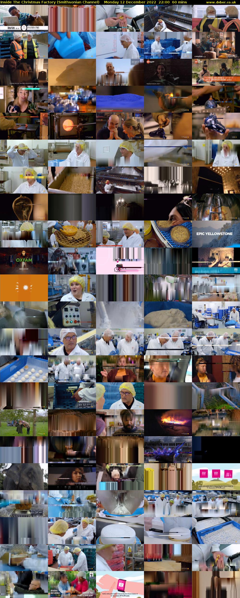 Inside The Christmas Factory (Smithsonian Channel) Monday 12 December 2022 22:00 - 23:00