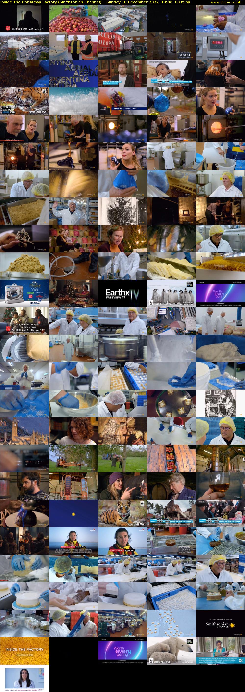 Inside The Christmas Factory (Smithsonian Channel) Sunday 18 December 2022 13:00 - 14:00