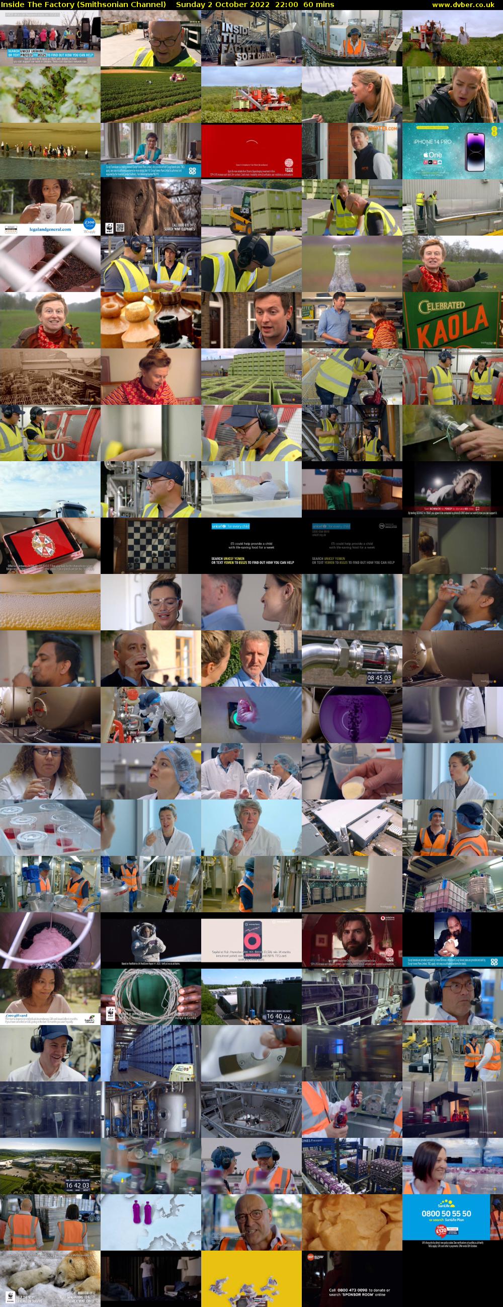 Inside The Factory (Smithsonian Channel) Sunday 2 October 2022 22:00 - 23:00