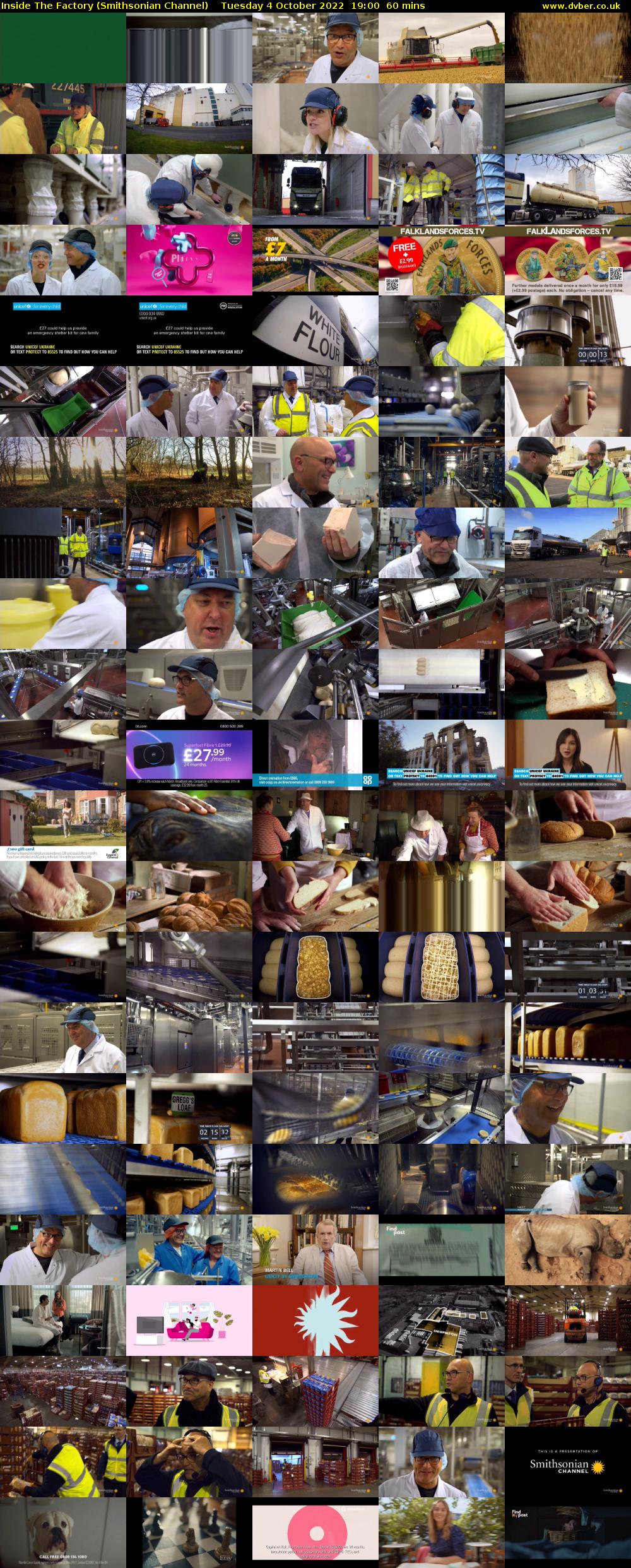 Inside The Factory (Smithsonian Channel) Tuesday 4 October 2022 19:00 - 20:00